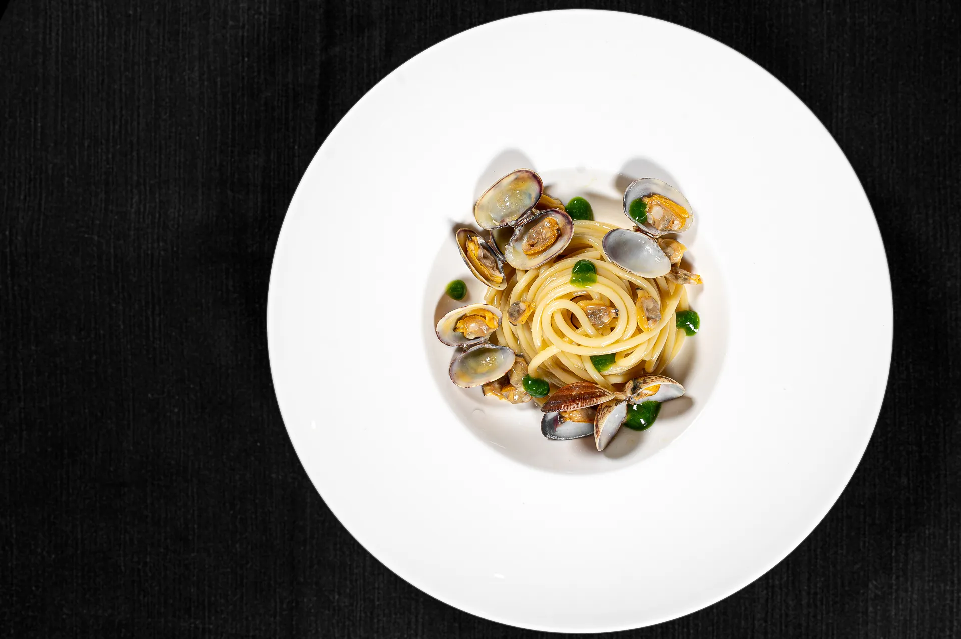Primo piatto: spaghetti alle vongole